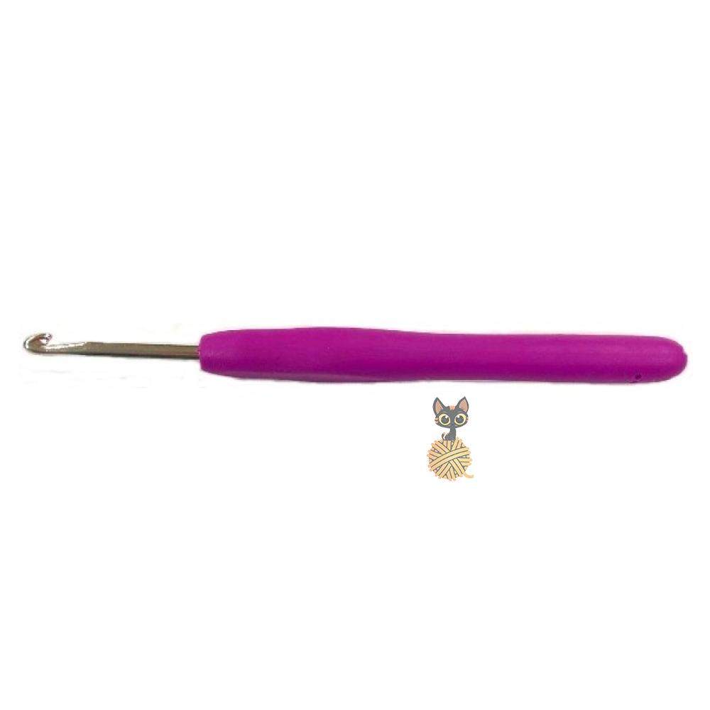 Крючок для вязания Maxwell Colors 4 мм с ручкой
