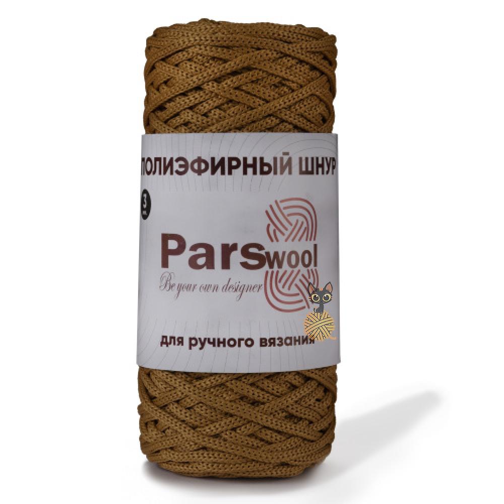 Полиэфирный шнур Parswool 3 мм золотистый