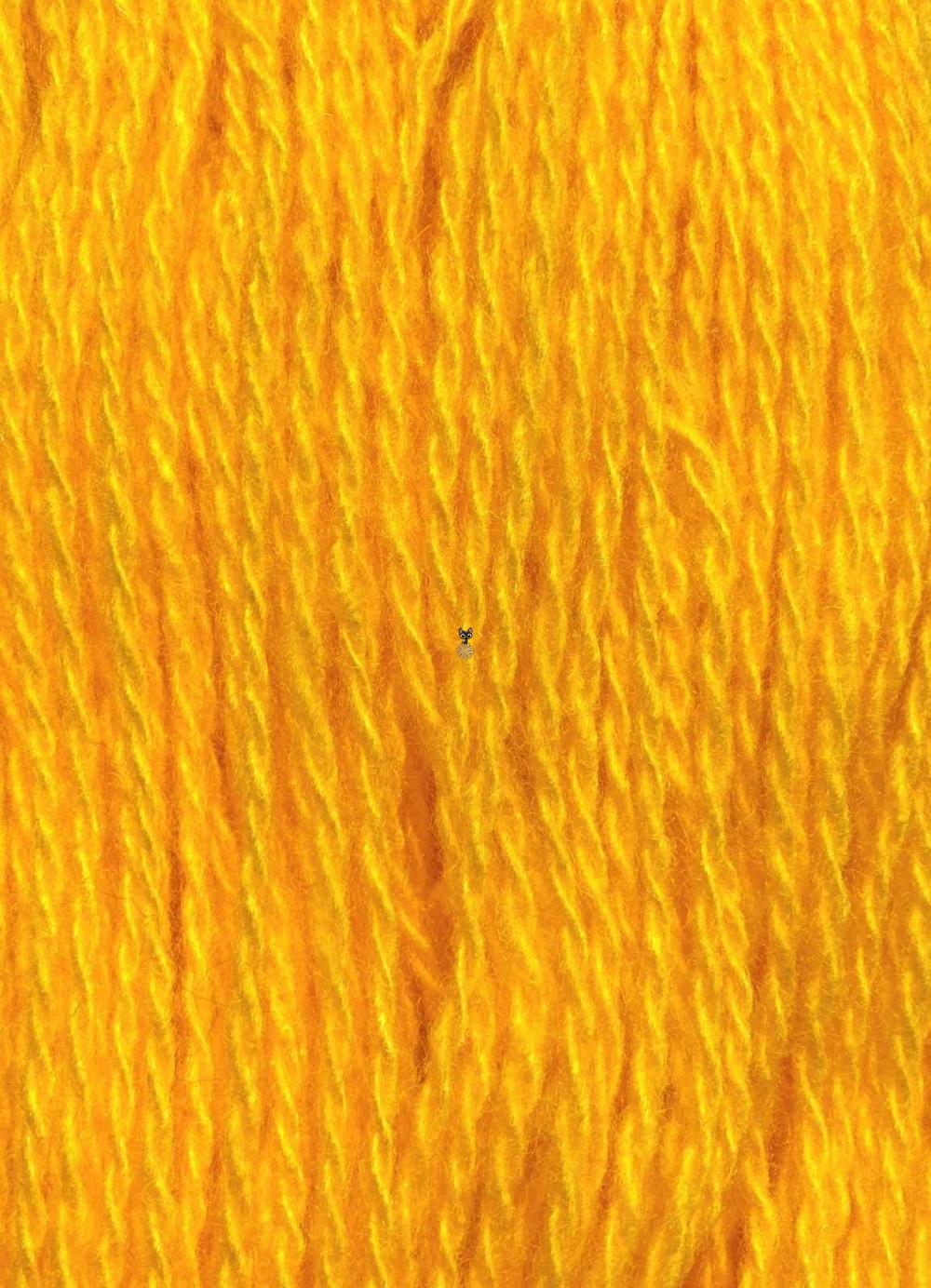 Карачаевская пряжа Акрил в пасмах светло-желтый
