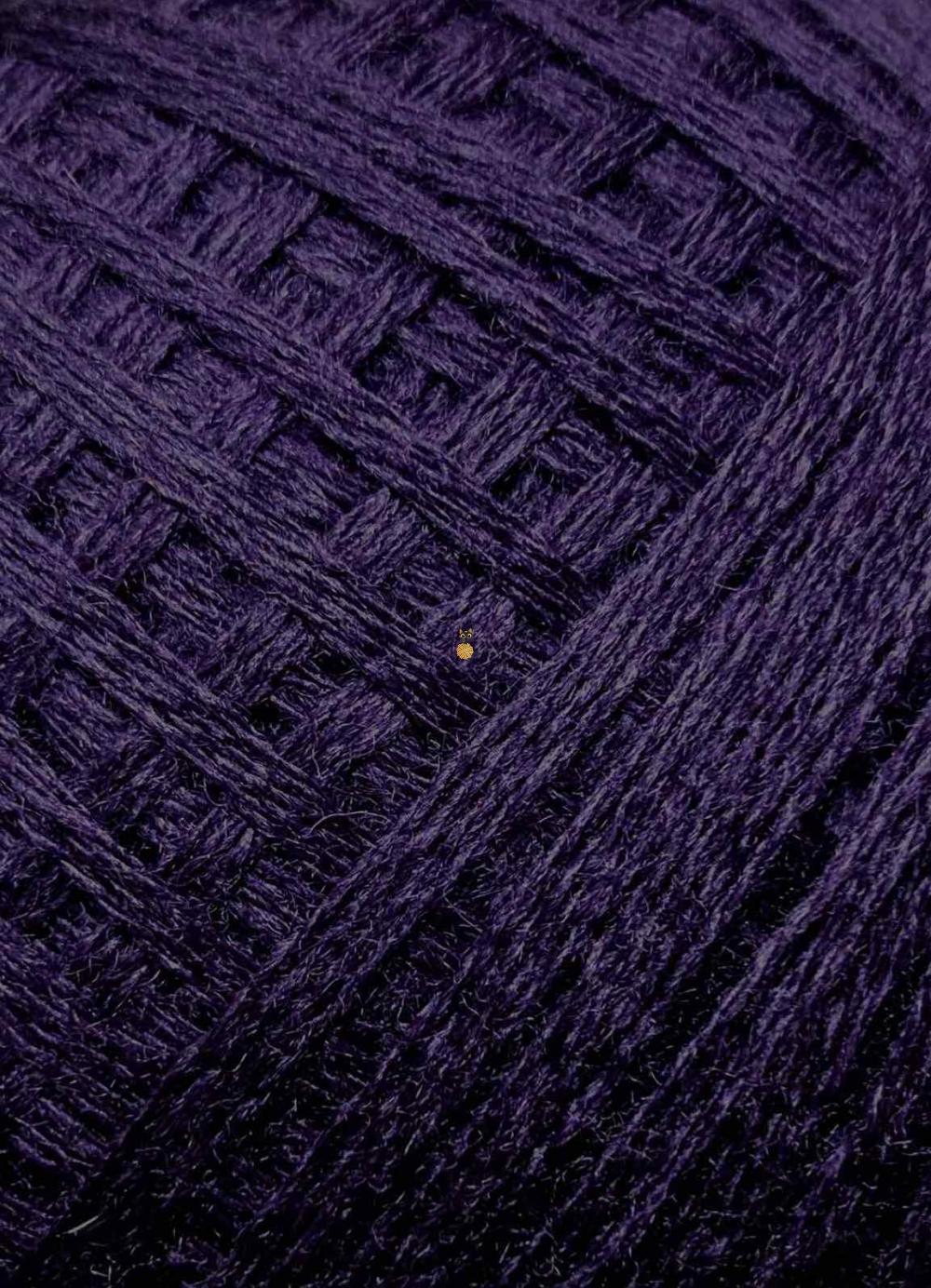 Слонимская пряжа Шерсть/ПАН в 4 сложения сливовый | сливовый