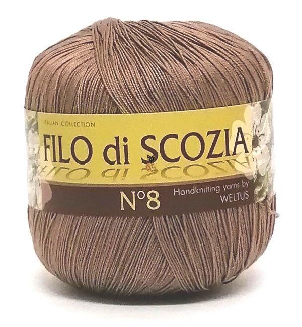 Weltus Filo di Scozia №8 (Велтус Фило ди Скозиа №8) 1414 светло-коричневый