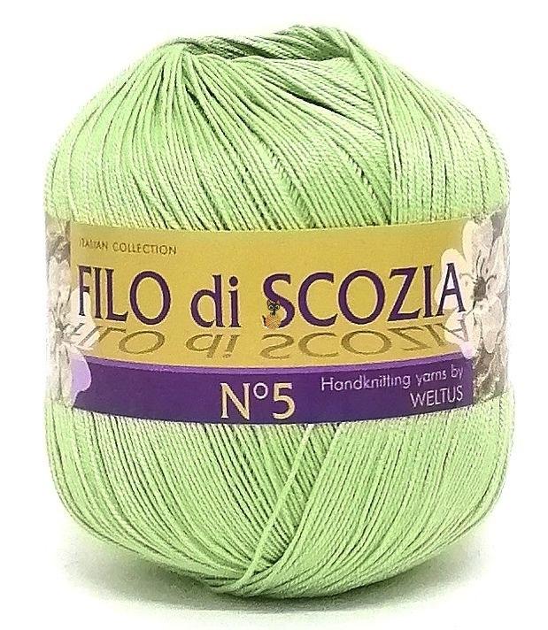 Weltus Filo di Scozia №5 (Велтус Фило ди Скозиа №5) 43 нежно-зеленый