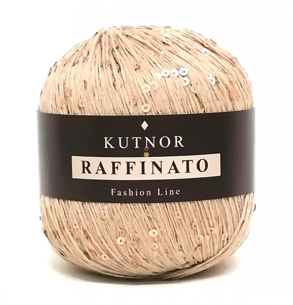 Kutnor Raffinato (Кутнор Раффинато) 52 бежевый/матовая бежевая пайетка 3 мм