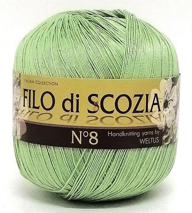 Weltus Filo di Scozia №8 (Велтус Фило ди Скозиа №8) 43 нежно-зеленый