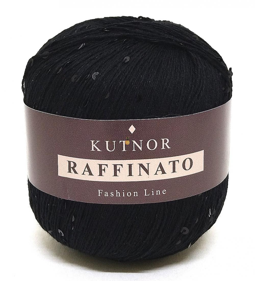 Kutnor Raffinato (Кутнор Раффинато) 008 черный/глянцевая черная пайетка 3 мм
