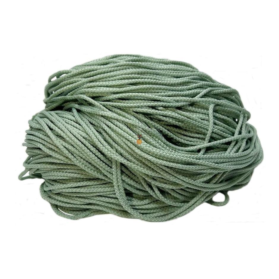 Полиэфирный шнур 3 мм с наполнителем (21 селадон)