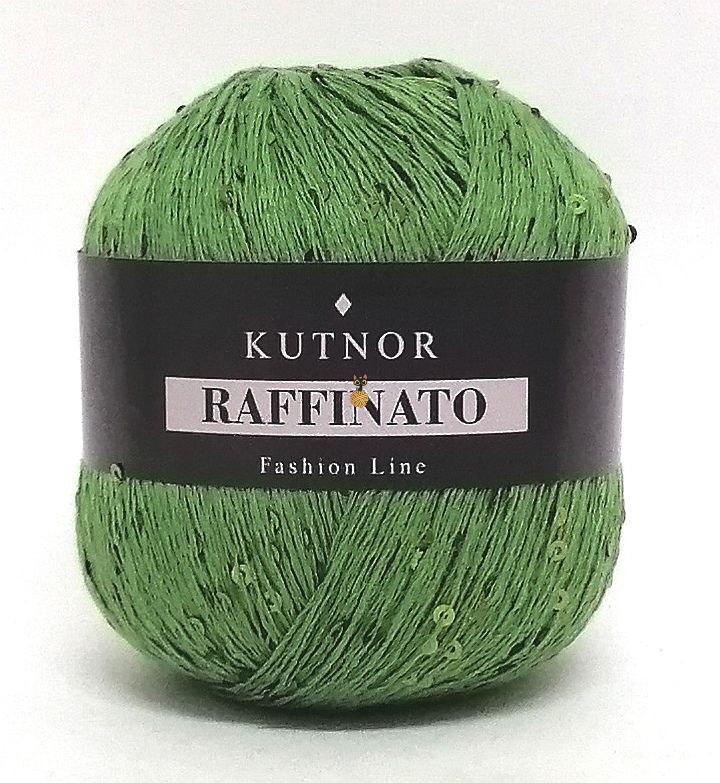 Kutnor Raffinato (Кутнор Раффинато) 132 зеленый/глянцевая зеленая пайетка 3 мм