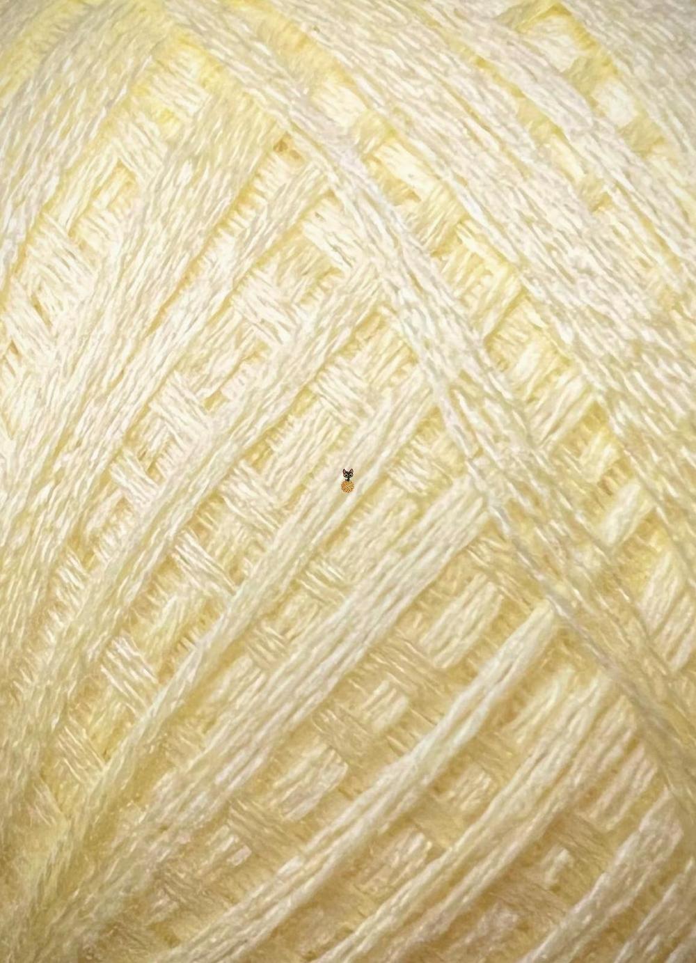Слонимская пряжа Шерсть/ПАН в 4 сложения св.желтый