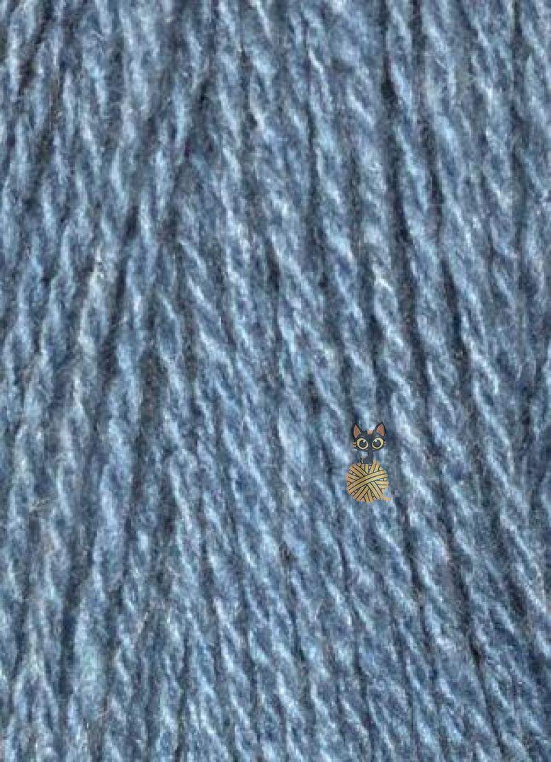 Карачаевская пряжа Акрил в пасмах джинсовый