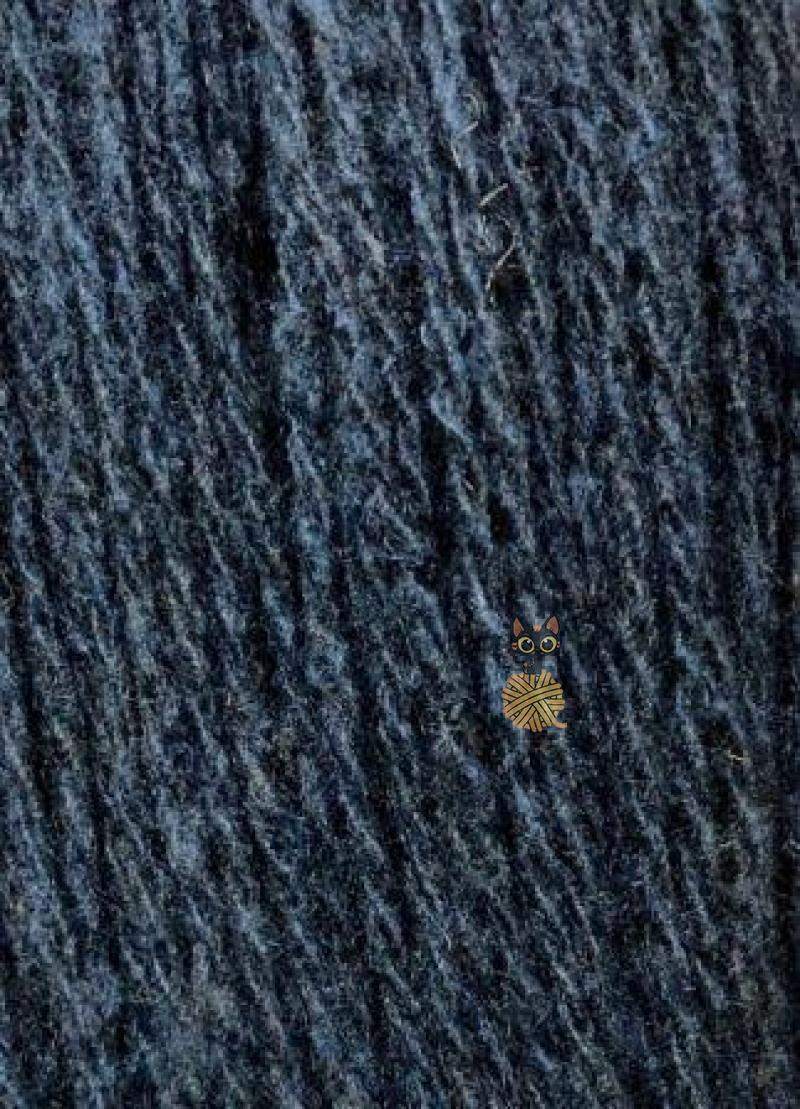 Карачаевская пряжа Акрил в пасмах тёмно-синий