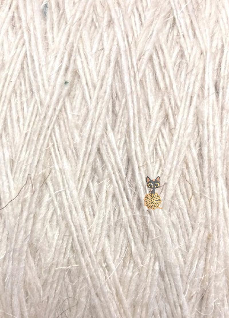 Таблетка из овечьей шерсти белый